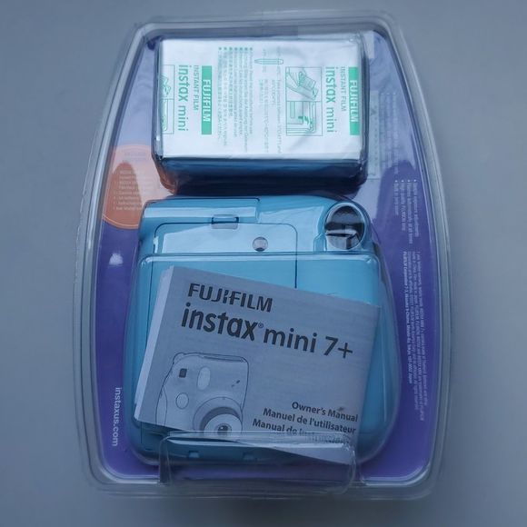 Instax Mini 7 Plus Light Blue Camera - Picture 3 of 4